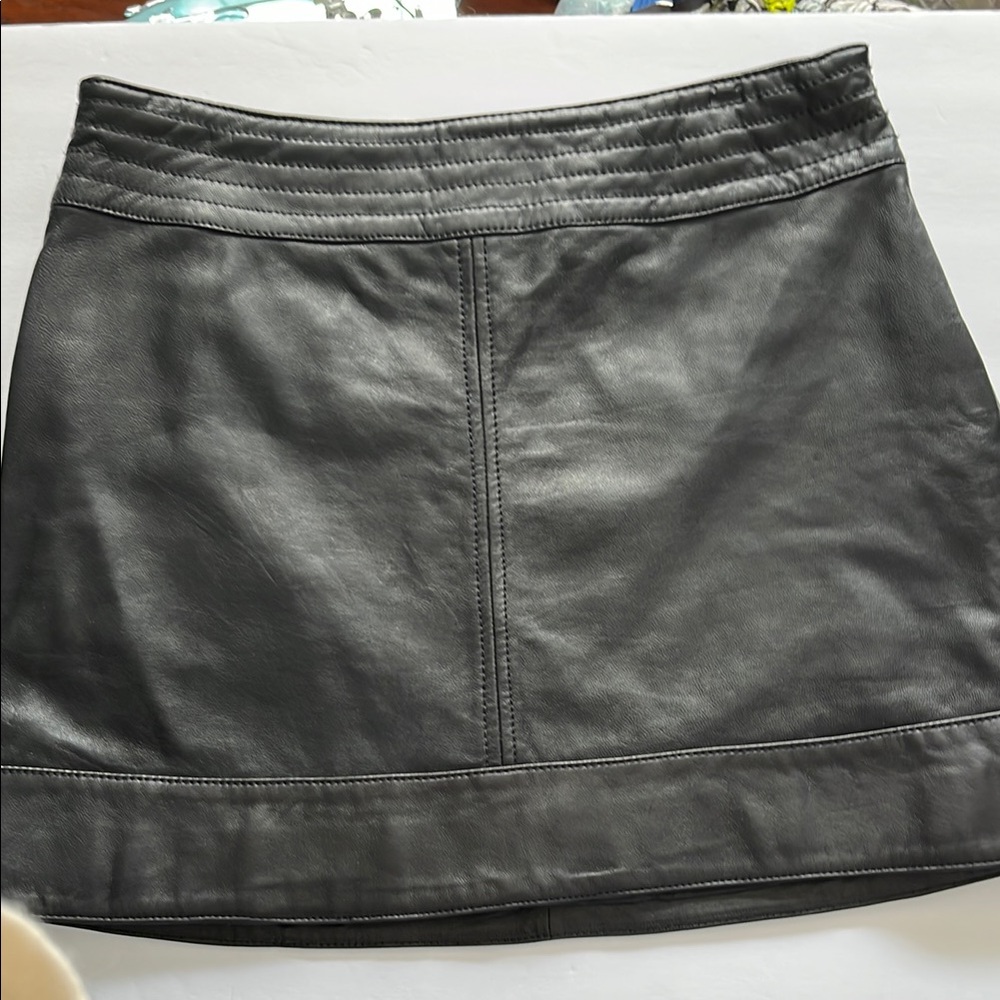 Trouve Black Mini Pencil Skirt for Work